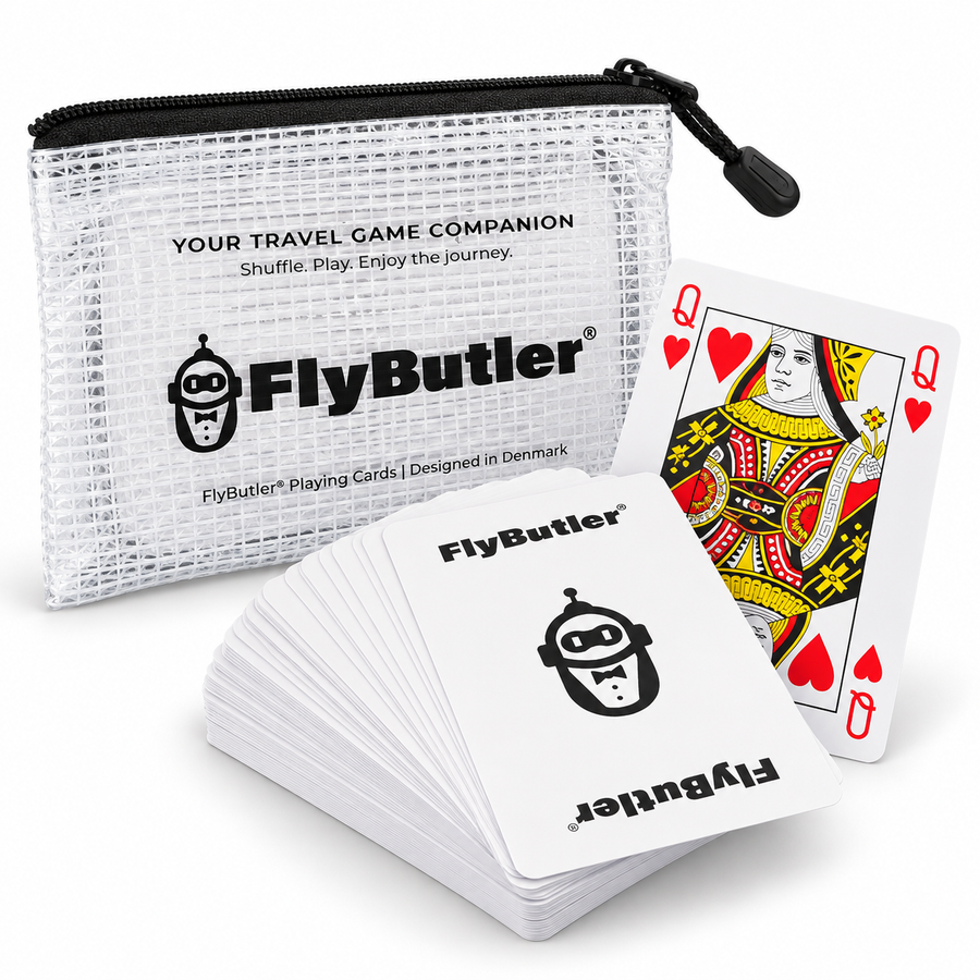 Flybutler Playing Cards - 100 % plast