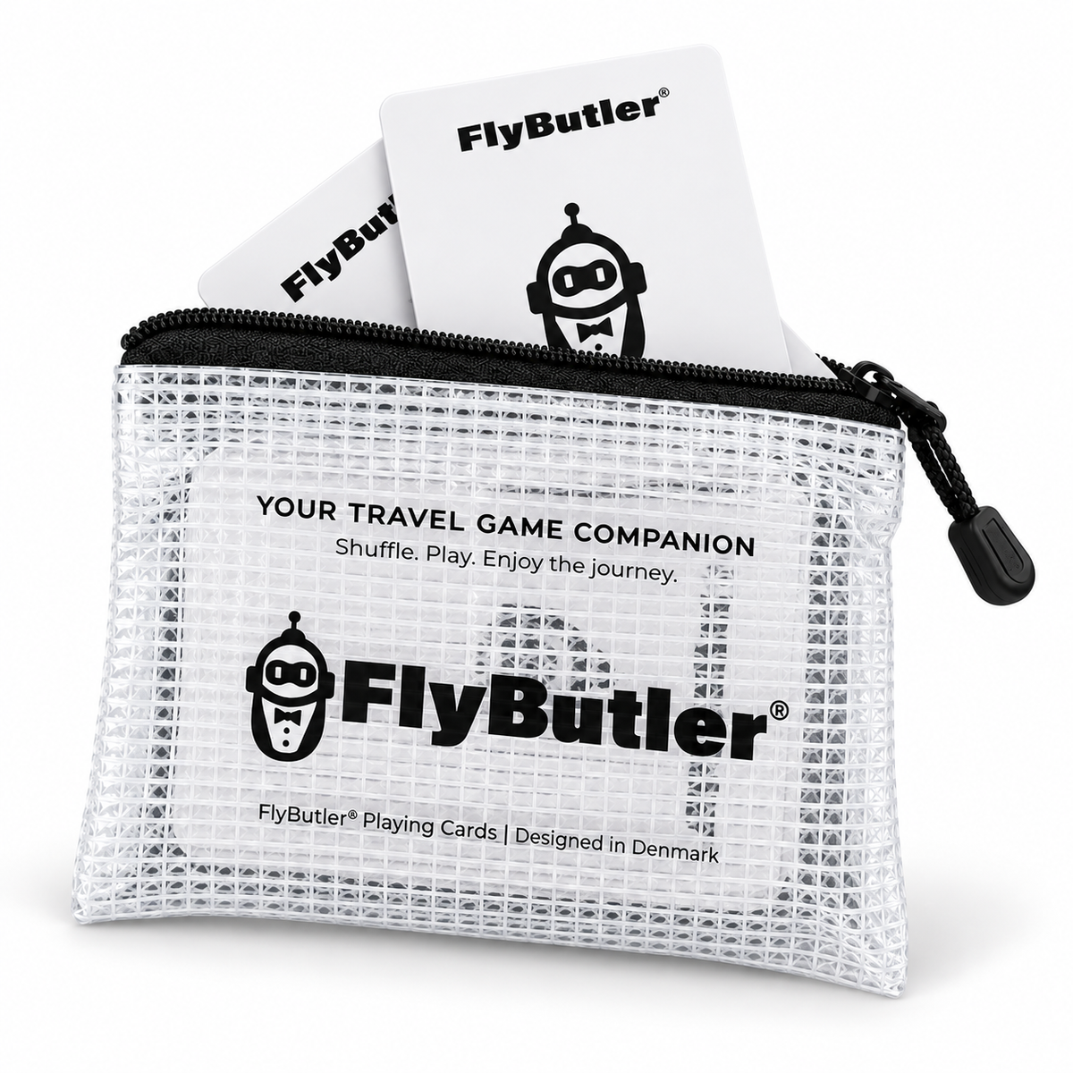 Flybutler Playing Cards - 100 % plast